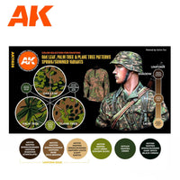 Ak Interactive Waffen Spring-Summer Camouflage 3g Figure Paint Set AK11626 - Hobby Heaven