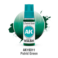 AK Interactive Acrylic Washes – Single Colours Range
