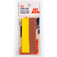 AK Interactive Sanding Sponges AK9550–AK9555