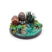 AK Interactive Basing Bits — 3D-Printed Resin Base Accessories