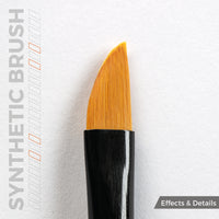 AK Interactive Synthetic Brushes for Scale Modelling & Miniature Painting (AKB001–AKB029)