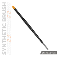 AK Interactive Synthetic Brushes for Scale Modelling & Miniature Painting (AKB001–AKB029)