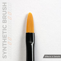 AK Interactive Synthetic Brushes for Scale Modelling & Miniature Painting (AKB001–AKB029)