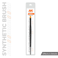 AK Interactive Synthetic Brushes for Scale Modelling & Miniature Painting (AKB001–AKB029)