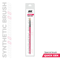 AK Interactive Synthetic Brushes for Scale Modelling & Miniature Painting (AKB001–AKB029)