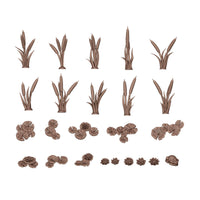 AK Interactive Basing Bits — 3D-Printed Resin Base Accessories