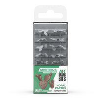 AK Interactive Basing Bits — 3D-Printed Resin Base Accessories