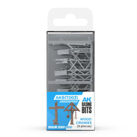 AK Interactive Basing Bits — 3D-Printed Resin Base Accessories