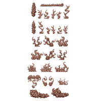 AK Interactive Basing Bits — 3D-Printed Resin Base Accessories