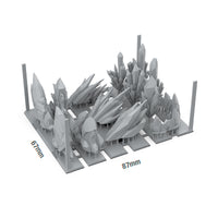 AK Interactive Basing Bits — 3D-Printed Resin Base Accessories