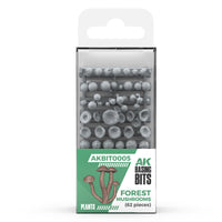 AK Interactive Basing Bits — 3D-Printed Resin Base Accessories