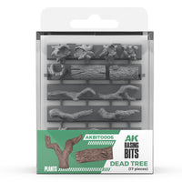 AK Interactive Basing Bits — 3D-Printed Resin Base Accessories