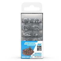 AK Interactive Basing Bits — 3D-Printed Resin Base Accessories