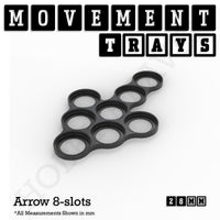 28mm Movement Trays for Tabletop Games | Wargaming | Full Range