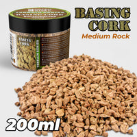 Green Stuff World Basing Cork Grit Thick 200ml tub
