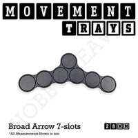 28mm Movement Trays for Tabletop Games | Wargaming | Full Range
