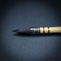 Close-up of da Vinci 5247 Mop brush tip made of natural squirrel hair