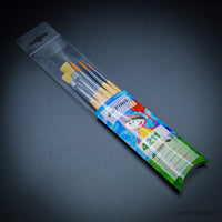 Colorful packaging of da Vinci Junior 4211 Brush Set, appealing to children and highlighting the 6-piece set