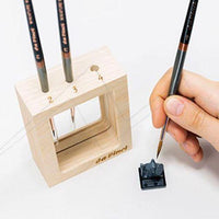 Da Vinci Series 76 Maestro Kolinsky Redsable Set Sizes 2,3,4 In Wooden Display - Hobby Heaven