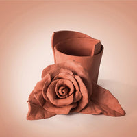 DAS Terracotta Clay close-up texture and modeling result