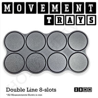 28mm Movement Trays for Tabletop Games | Wargaming | Full Range
