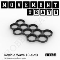 28mm Movement Trays for Tabletop Games | Wargaming | Full Range