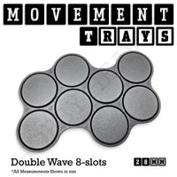 28mm Movement Trays for Tabletop Games | Wargaming | Full Range