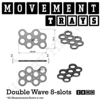 28mm Movement Trays for Tabletop Games | Wargaming | Full Range
