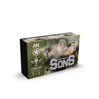 Fortunate Sons - 101st Airborne Division 10 Miniatures AKFS0010 - Hobby Heaven
