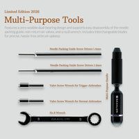 Gaahleri Aventus The Stallions 2026 multi-purpose airbrush maintenance tools and precision screwdrivers