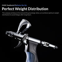 Balanced weight design of Gaahleri Swallowtail Barbatos Rex airbrush