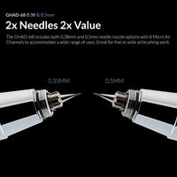 Gaahleri GHAD-68 airbrush needles 0.38mm and 0.5mm