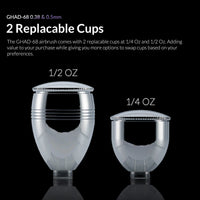 Gaahleri GHAD-68 replaceable airbrush paint cups