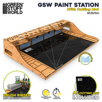 Green Stuff World Paint Station with A3 cutting mat hobby workstation