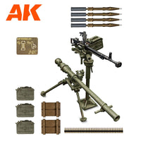 Infantry Support Weapons DSHKM and SPG-9 1/35 AK35005 - Hobby Heaven