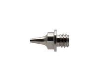 Iwata 0.3mm threaded nozzle for Revolution M1 side profile showing thread detail