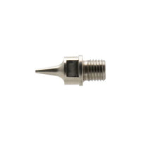 Iwata N5 0.5mm threaded nozzle for Neo TRN2 side profile showing thread detail