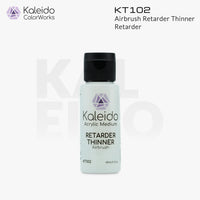 Kaleido Colorworks KT102 retarder thinner 60ml bottle front view on white background with branding