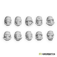 Kromlech Desert Raiders Guard Heads (10) KRCB361 - Hobby Heaven