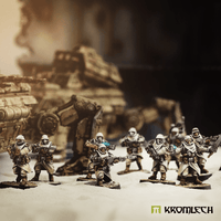 Kromlech Desert Raiders Guard Heads (10) KRCB361 - Hobby Heaven