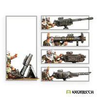 Kromlech Desert Raiders Heavy Weapons Squad (3) KRM249 - Hobby Heaven