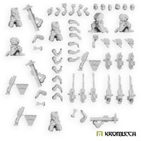 Kromlech Desert Raiders Heavy Weapons Squad (3) KRM249 - Hobby Heaven