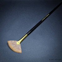 Rosemary & Co Eclipse Fan – Professional Synthetic Mongoose Fan Brushes