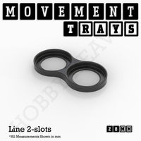 28mm Movement Trays for Tabletop Games | Wargaming | Full Range