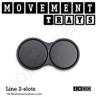 28mm Movement Trays for Tabletop Games | Wargaming | Full Range