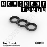 28mm Movement Trays for Tabletop Games | Wargaming | Full Range