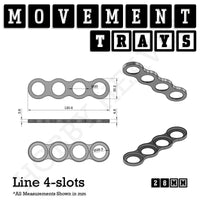 28mm Movement Trays for Tabletop Games | Wargaming | Full Range