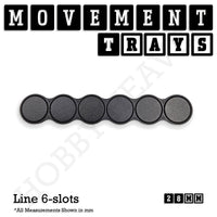 28mm Movement Trays for Tabletop Games | Wargaming | Full Range