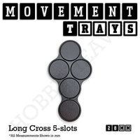 28mm Movement Trays for Tabletop Games | Wargaming | Full Range
