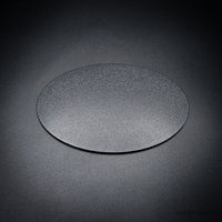 Black oval 170x105 mm miniature base for tabletop wargaming models